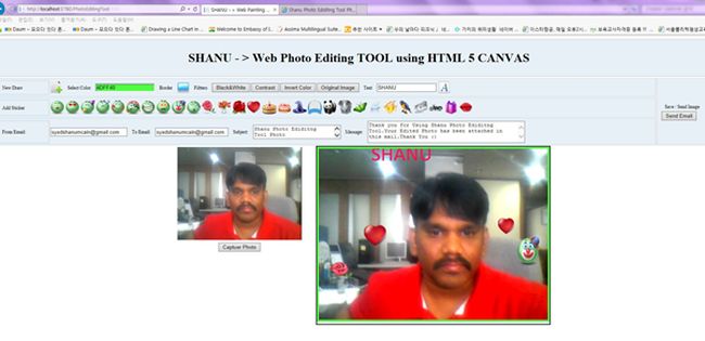 Web Photo Editing Tool
